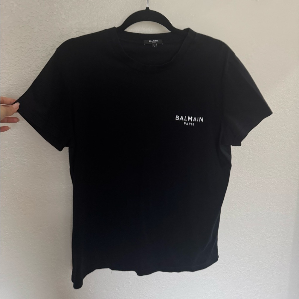 Balmain logo embroidered